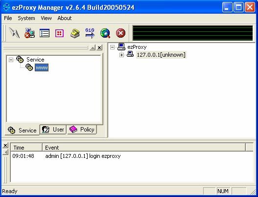 EzProxy Screenshot